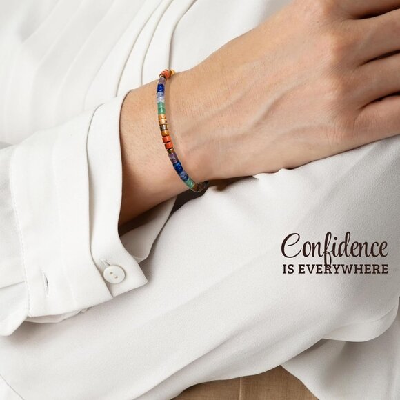 Natural Stone Beaded Bracelets for Women Healing Gift Inspiring Recovery - Picture 4 of 7